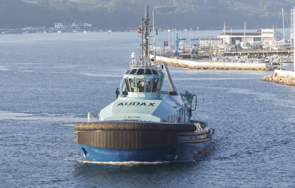 Gondan delivers third LNG fueled tug to Østensjø Rederi Lisbon Group