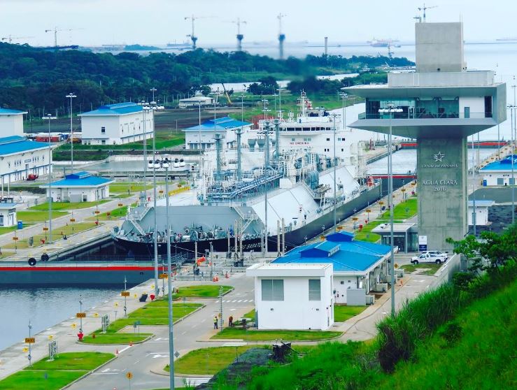 Picture of the day: GasLog Saratoga in Panama Canal