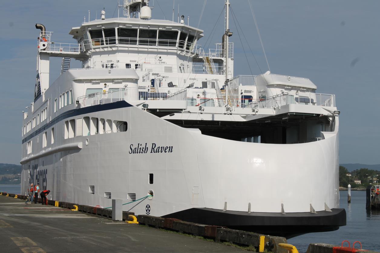 BC Ferries’ third LNG-vessel arrives in B.C.