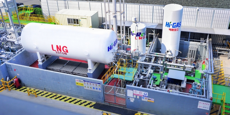 HHI sets up LNG carrier demonstration facility