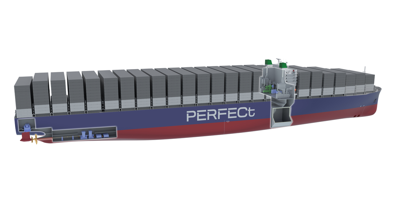 LNG container vessel PERFECt ‘order ready’