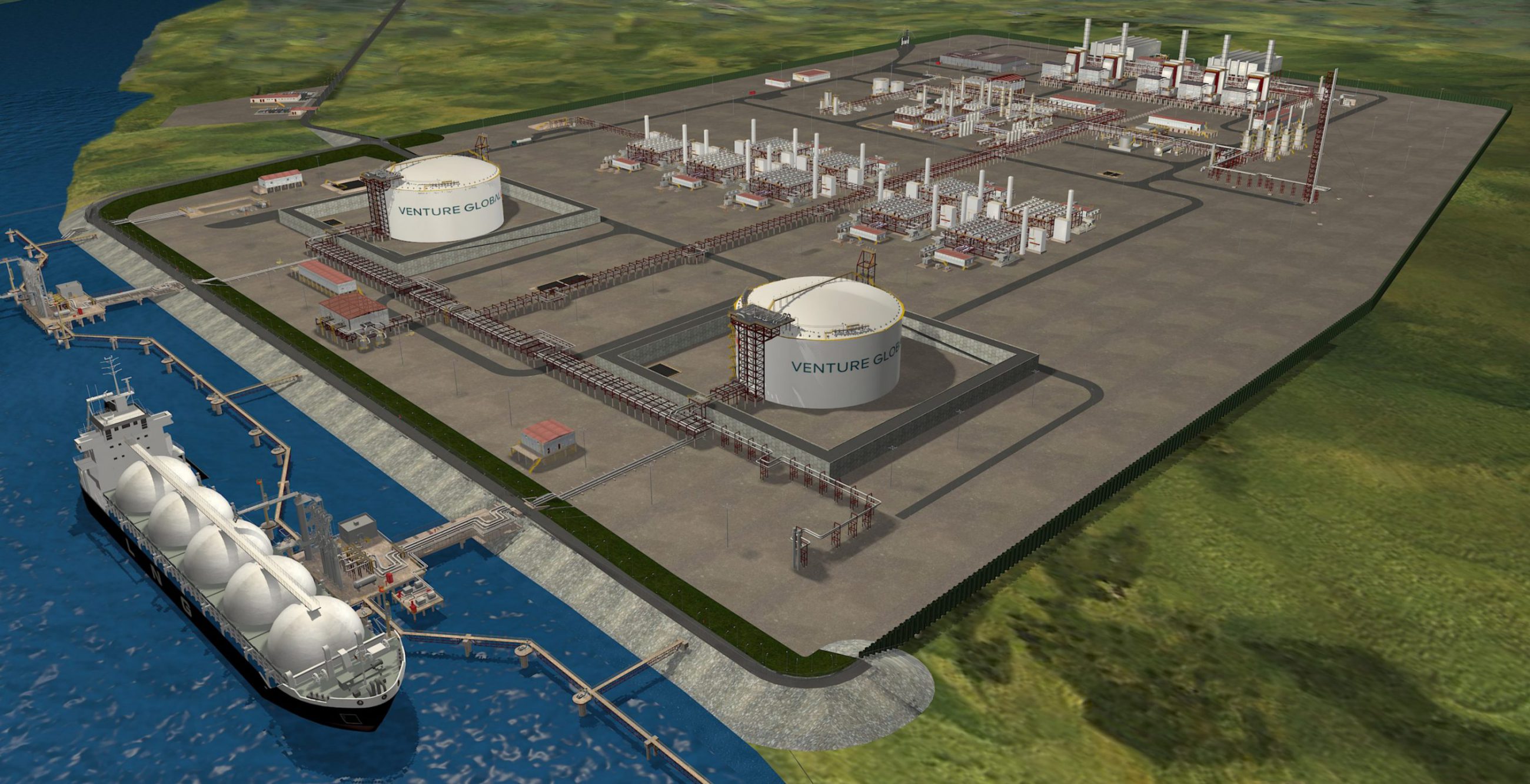 CB&I bags Calcasieu Pass LNG storage tanks job