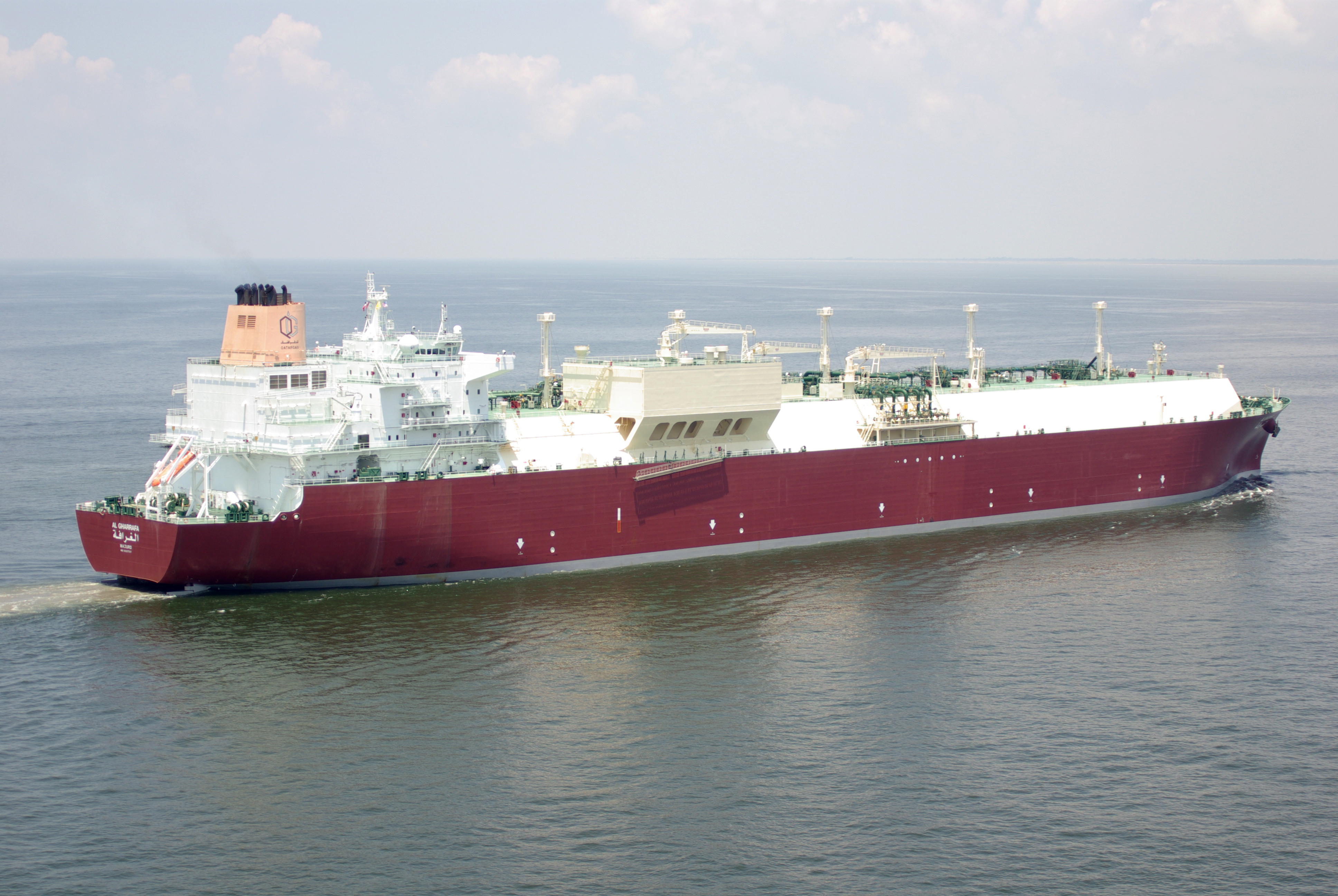 Four Qatari LNG cargoes heading to Western Europe