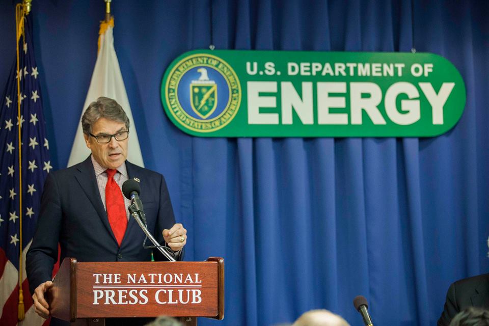 LNG drives US energy dominance, secretary Perry said