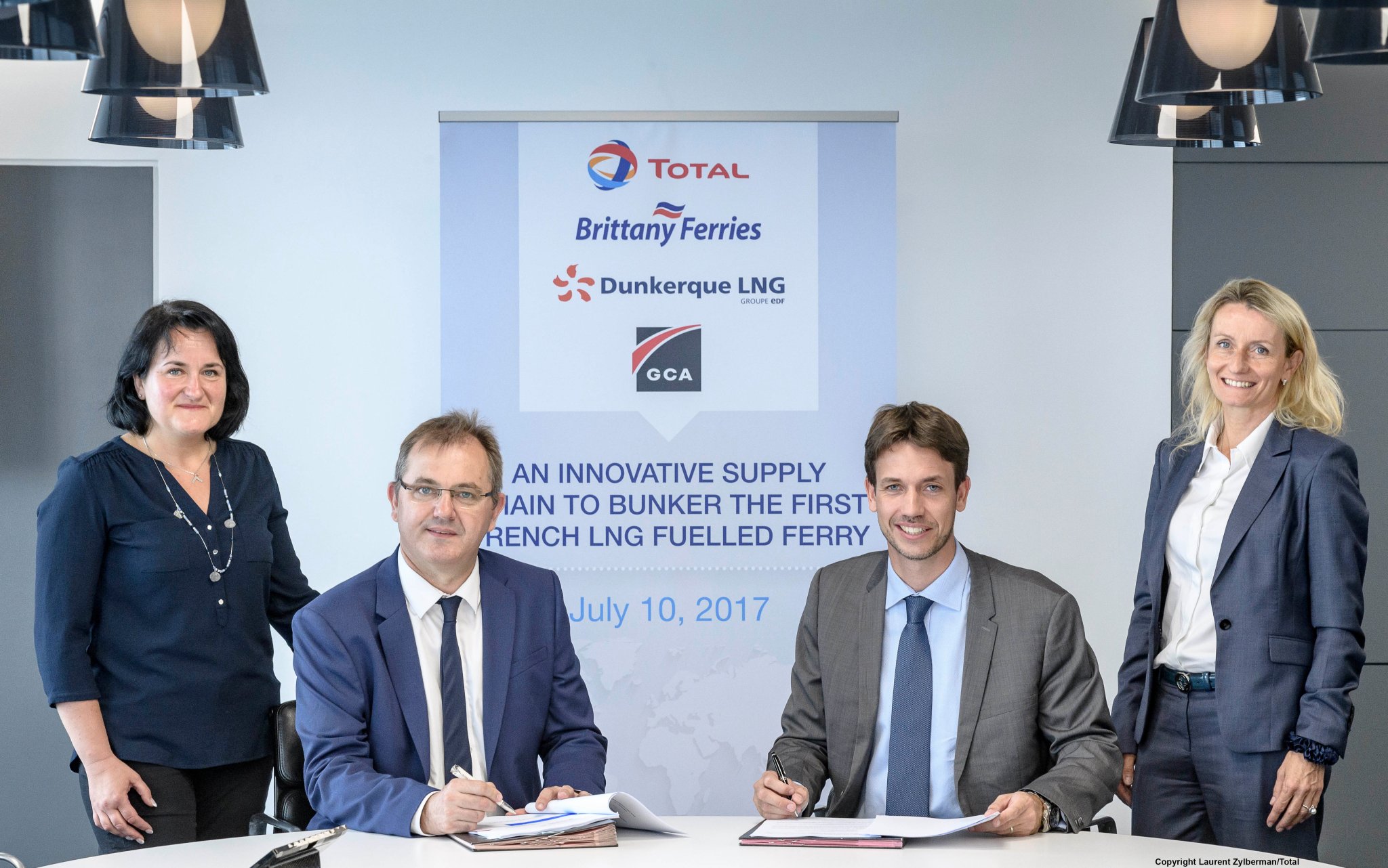 Total to fuel Brittany Ferries’ LNG newbuild