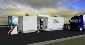 LIQAL skid-mounted and relocatable LNG refuelling station | Lisbon Group