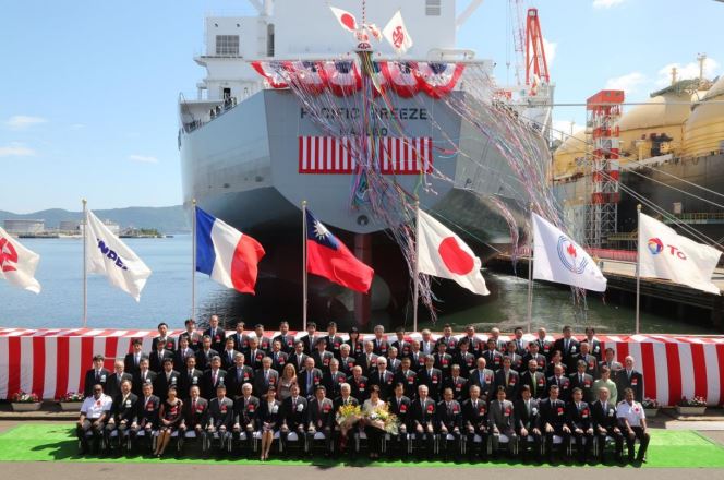 Inpex-operated Ichthys project holds naming ceremony for new LNG carrier