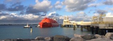 Picture of the day: Arctic Lady’s first docking at Dunkirk LNG terminal