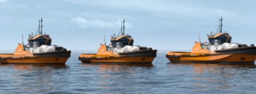 Wärtsilä unveils hybrid tug designs