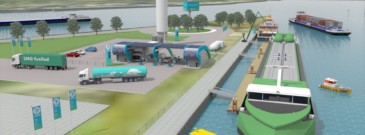 Multifuel LNG station planed for Dordrecht Inland Seaport