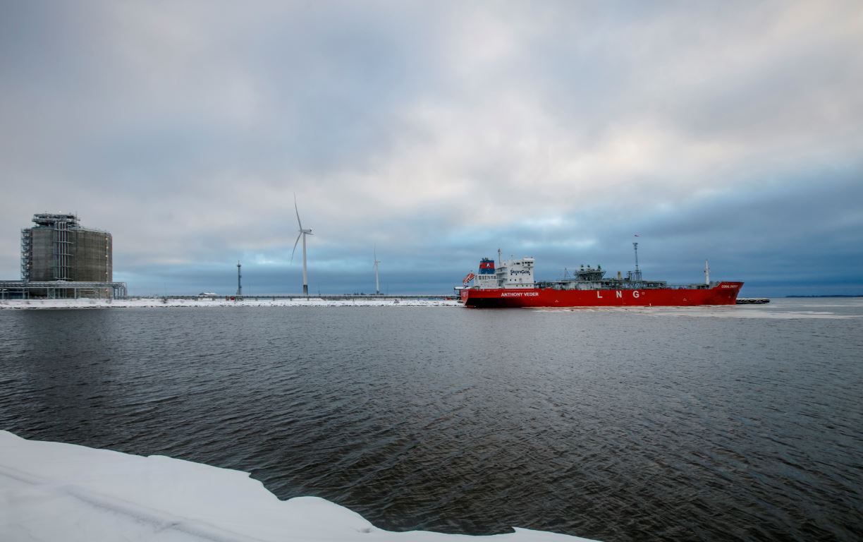 Finnish Manga LNG terminal gets 1st cargo