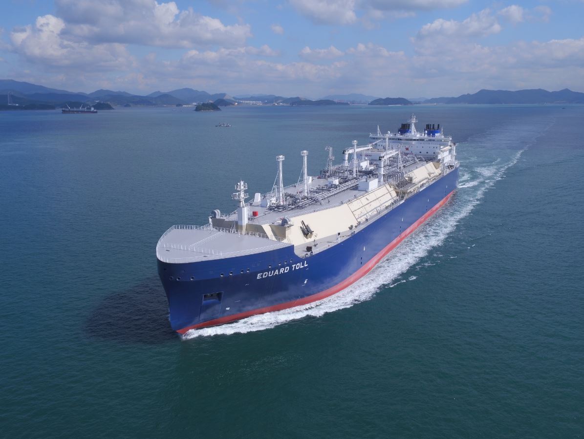 Picture of the day: Teekay’s 1st Arctic LNG carrier during gas trials