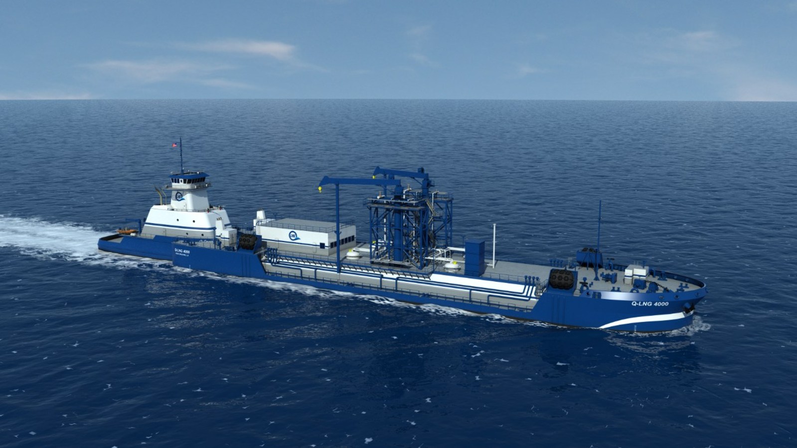 Shell charters LNG bunker barge for US market