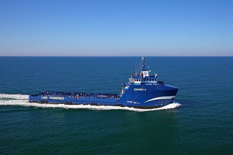 Harvey Gulf extends deals for LNG PSV pair