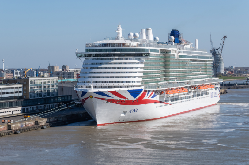 P&O Cruises’ LNG-powered newbuild to go on sea trials