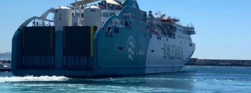 Balearia’s ferry bunkers LNG for first time