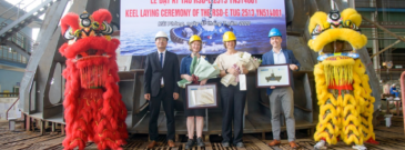 Damen: Keel laid for Ports of Auckland’s fully electric tug