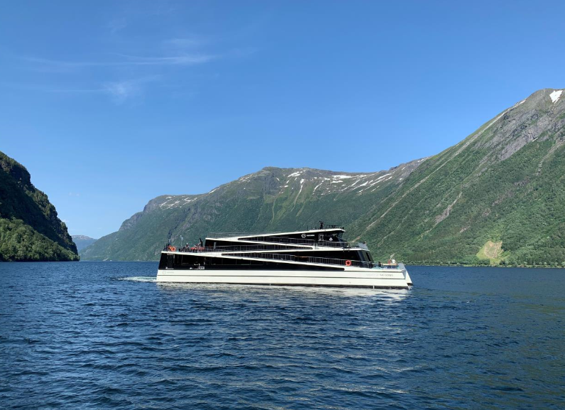 The Fjords welcomes its 2nd all-electric passenger ship