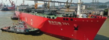 Cosco Shipping Heavy repairs Chinese LNG carrier