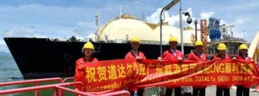 Total delivers 1st LNG cargo to China’s Guangdong Energy