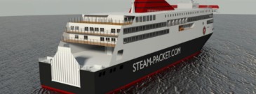 Isle of Man Steam Packet Company awards contracts for new battery hybrid ferry