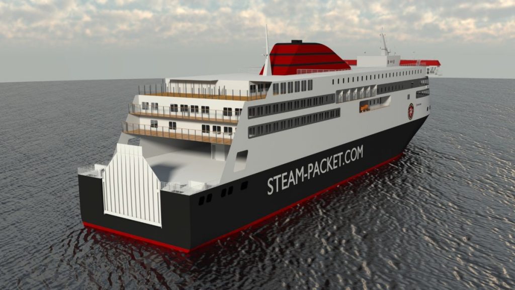 Isle of Man Steam Packet Company awards contracts for new battery hybrid ferry