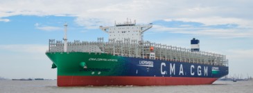 CMA CGM’s 2nd LNG-powered giant nearing completion