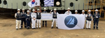 Minerva Gas lays keel for LNG tanker newbuild