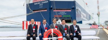 NYK names 1st LNG-fuelled PCTC to be built in Japan