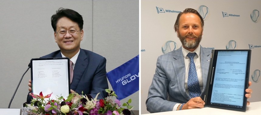 Wilhelmsen, Hyundai Glovis team up on developing hydrogen as marine fuel