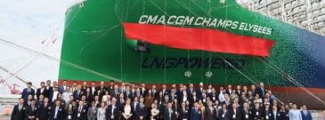 CMA CGM takes delivery of 2nd LNG-powered 23,000 TEU giant