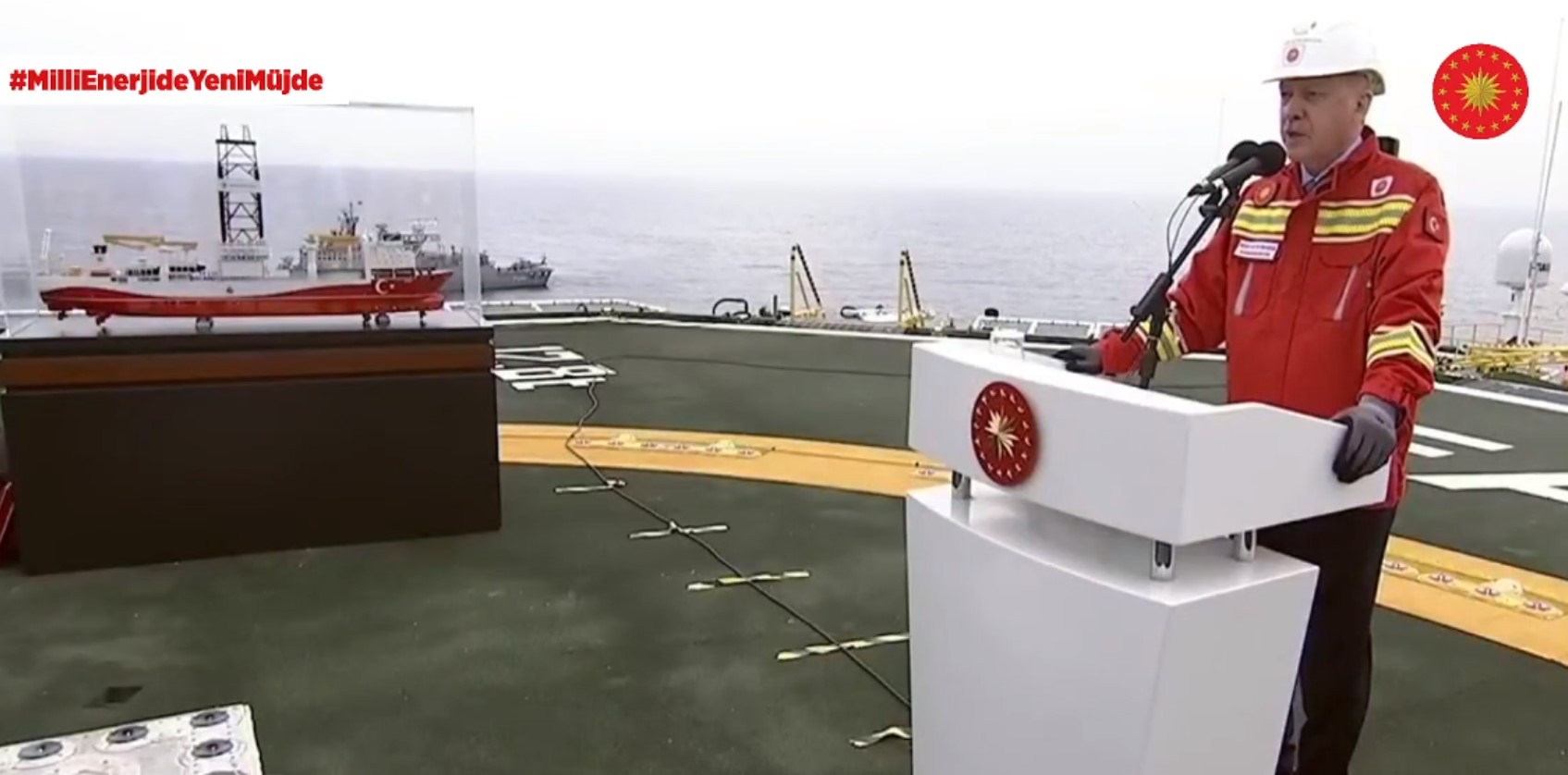 Erdoğan: Tuna-1 Black Sea discovery holds 405 bcm of natural gas