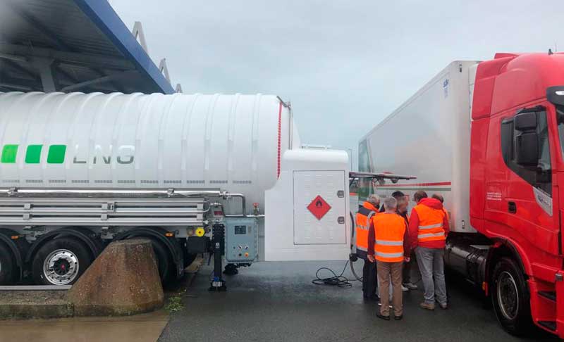 HAM commissions mobile LNG fueling unit in Calais