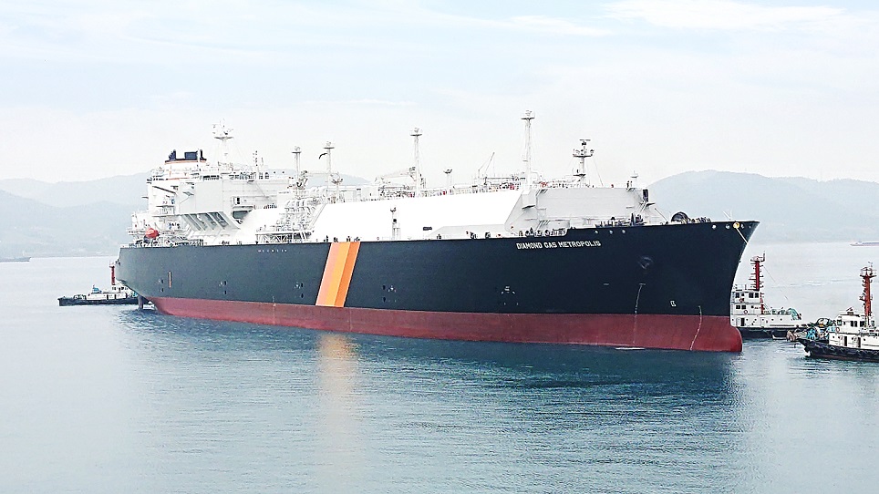 Cameron LNG-dedicated tanker delivered