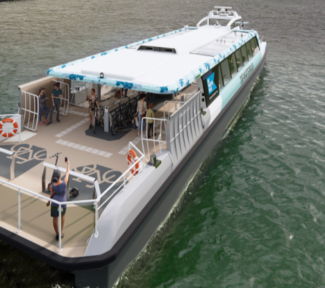 Damen to build nine eco-friendly ferries  for Aqualiner-Swets